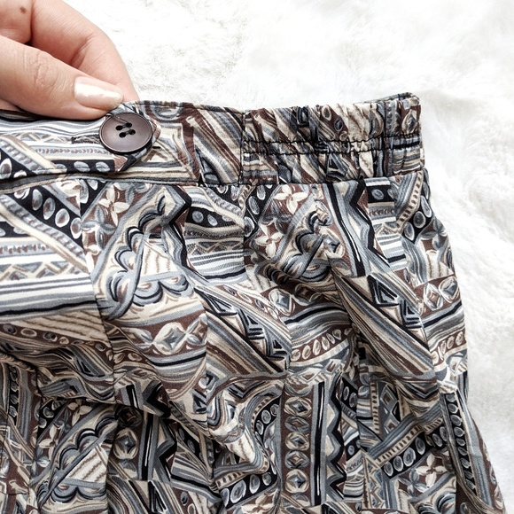 Vintage HanaSport High-waisted Pleated Mini Skirt - Picture 7 of 11